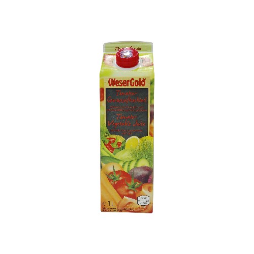WESERGOLD JUICE VEGETABLE 1L