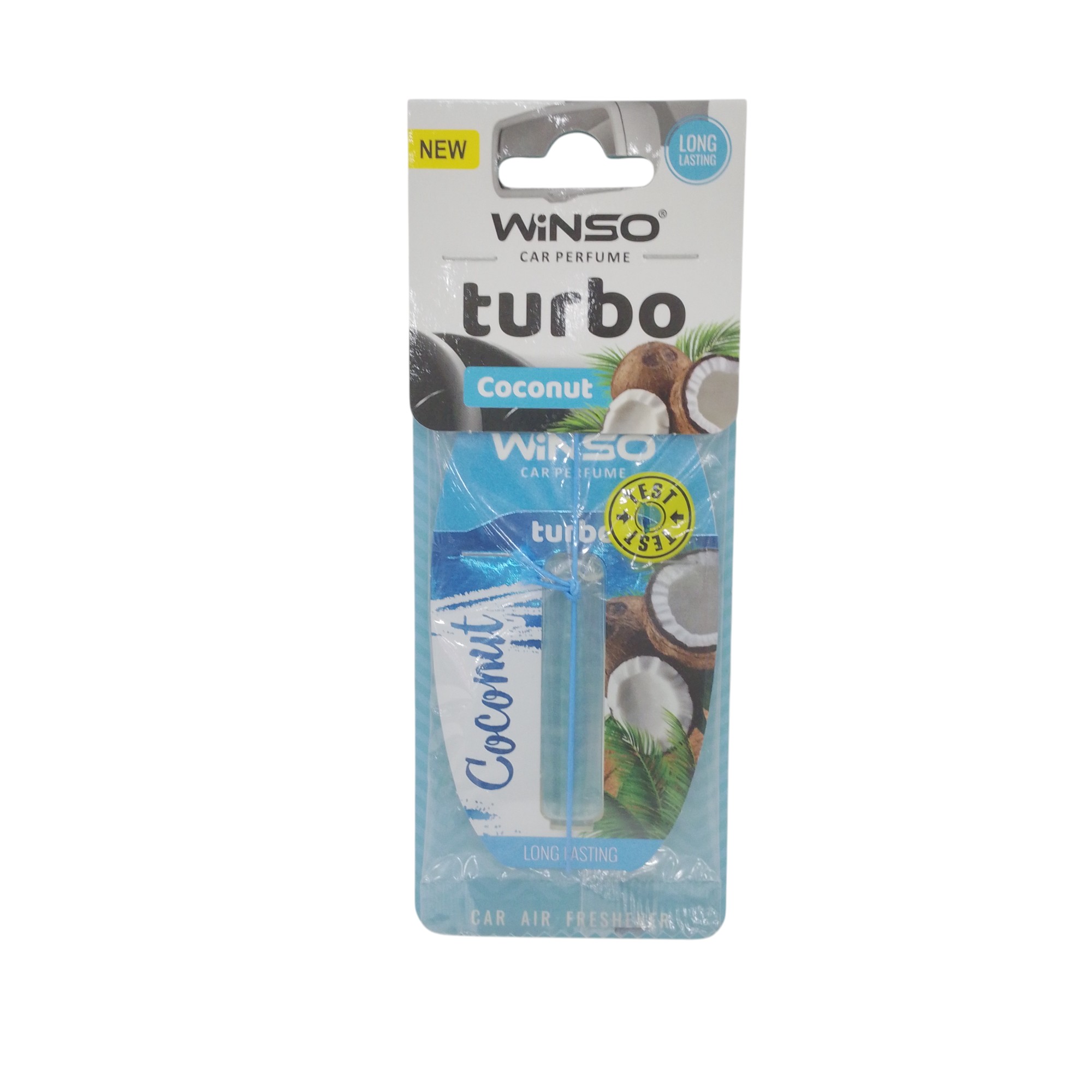 WINSO COCONUT CAR AIRFRESHNER 5