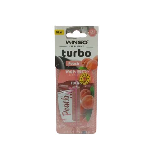 WINSO PEACH CAR AIRFRESHNER 5ML