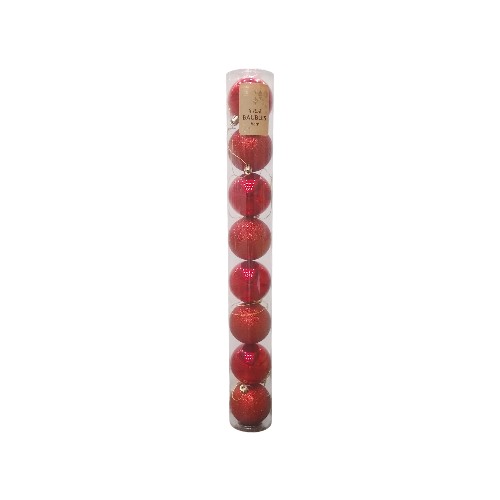 UBL BAUBLES 8PK 60MM SG