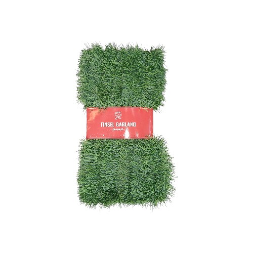 UBL TINSEL GARLAND 15M GREEN