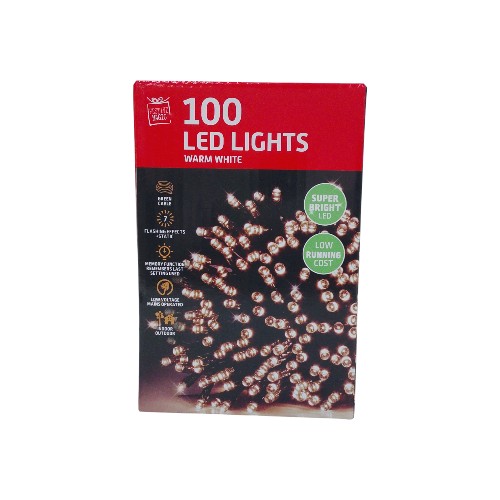 UBL LED LIGHTS 100 WARM WHITE