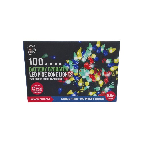 UBL TIMER LED CONE LIGHTS 100 M