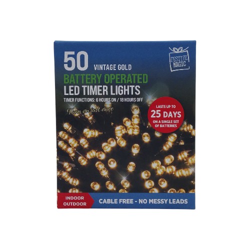 UBL LED TIMER LIGHTS 50 VINTAGE