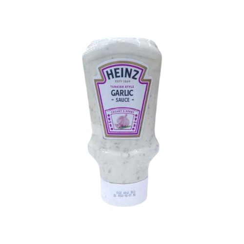 HEINZ GARLIC SAUCE SQU 400ML
