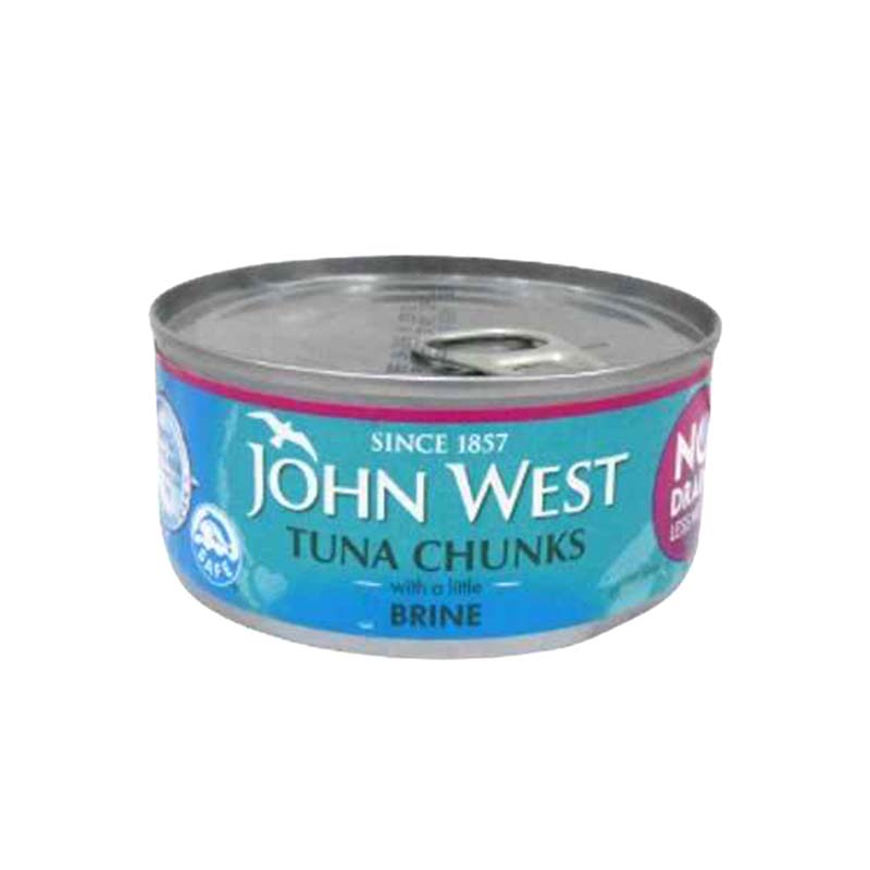 TUNA CHUNKS BRINE 110G JOHN WES