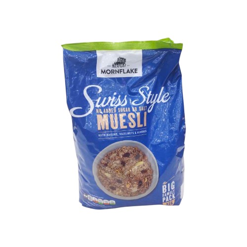 MORNFLAKE NO SUGAR MUESLI SWISS