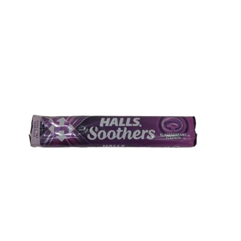 HALLS SOOTHERS BLACKCURRANT SWE
