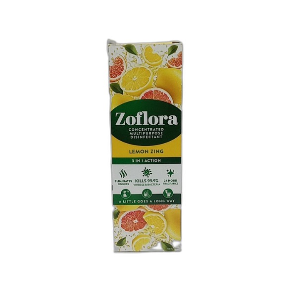 ZOFLORA LEMON ZING  RHUBARB 250ML