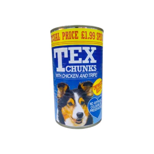 TEX CHUNKS WITH CHICKEN 1.2KG