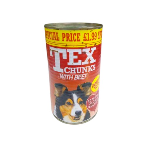 TEX BEEF CHUNKS FOR DOGS 1200G