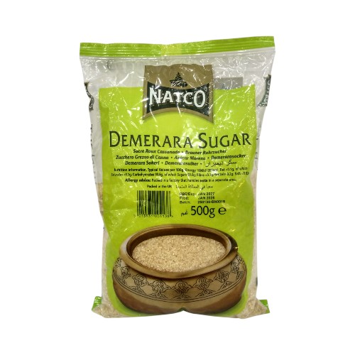 NATCO DEMERARA SUGAR 500G