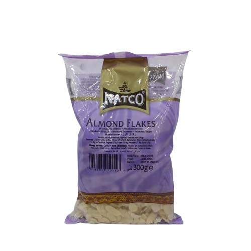 NATCO ALMOND FLAKES 300G