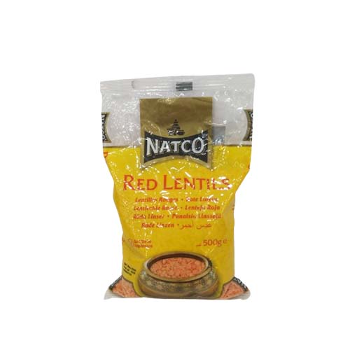 NATCO RED LENTILS 500G