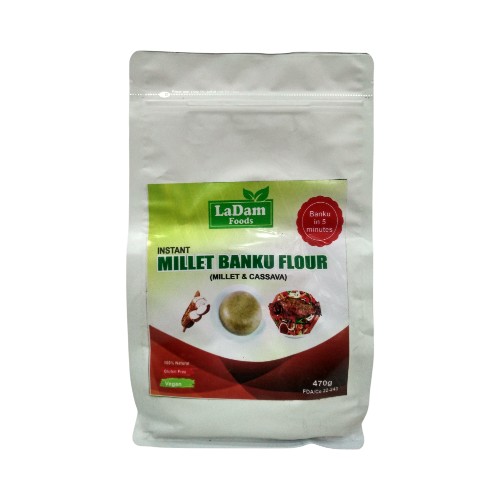 LADAM MILLET BANKU FLOUR 470G (