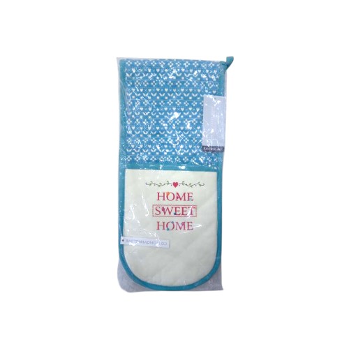 OVEN GLOVE DOUBLE HOME SWEET..