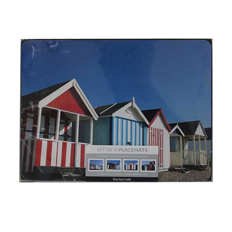 PLACE MAT 4PCS BEACH DESIGN..