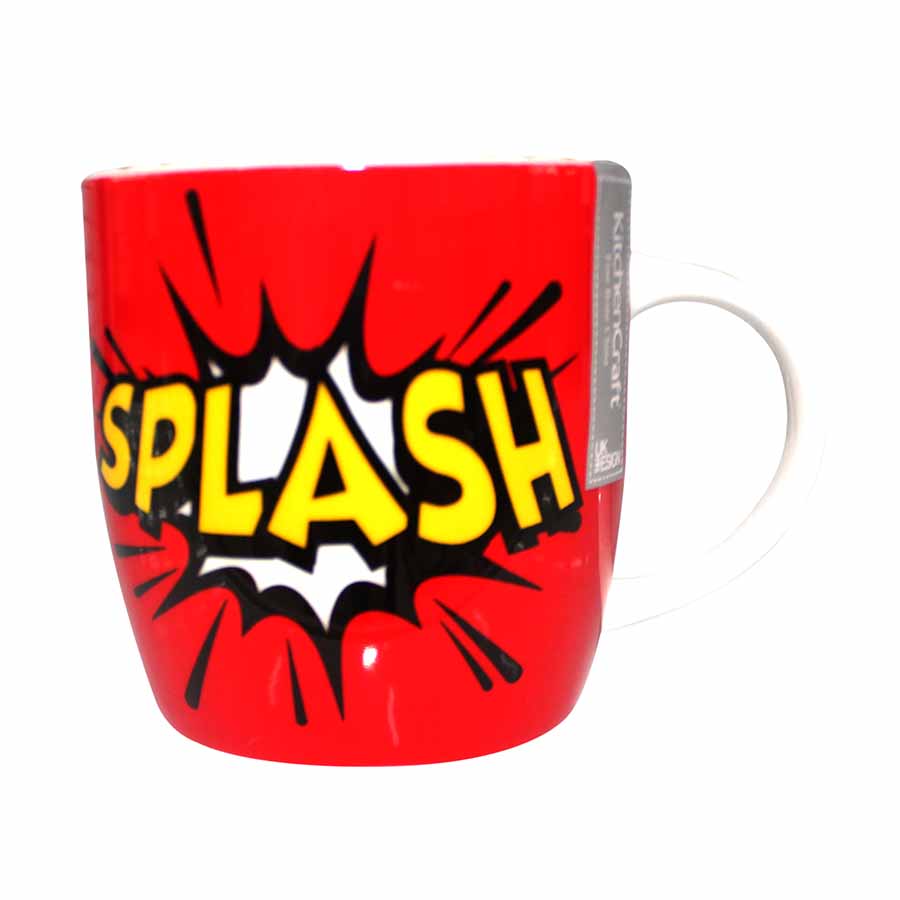 MUG CERAMIC 425ML SPLASH .