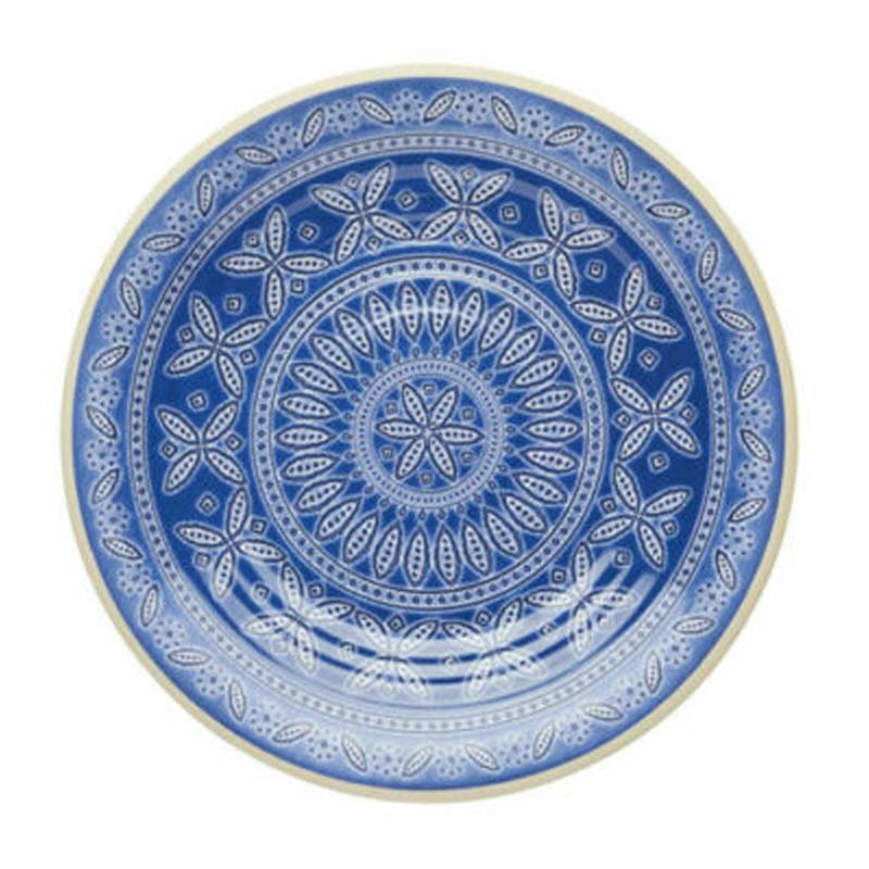 SM SANTORINI SNACK PLATE 21CM M