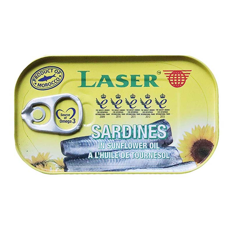 LASER SARDEINES 125G