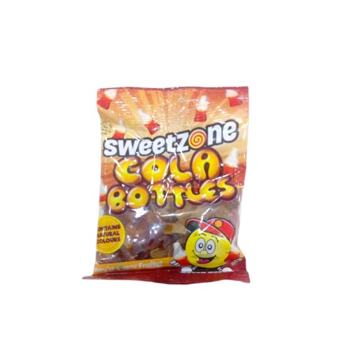 SWEET ZONE COLA BOTTLES 90G
