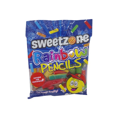 RAINBOW PENCILS 90GM SWEET ZONE