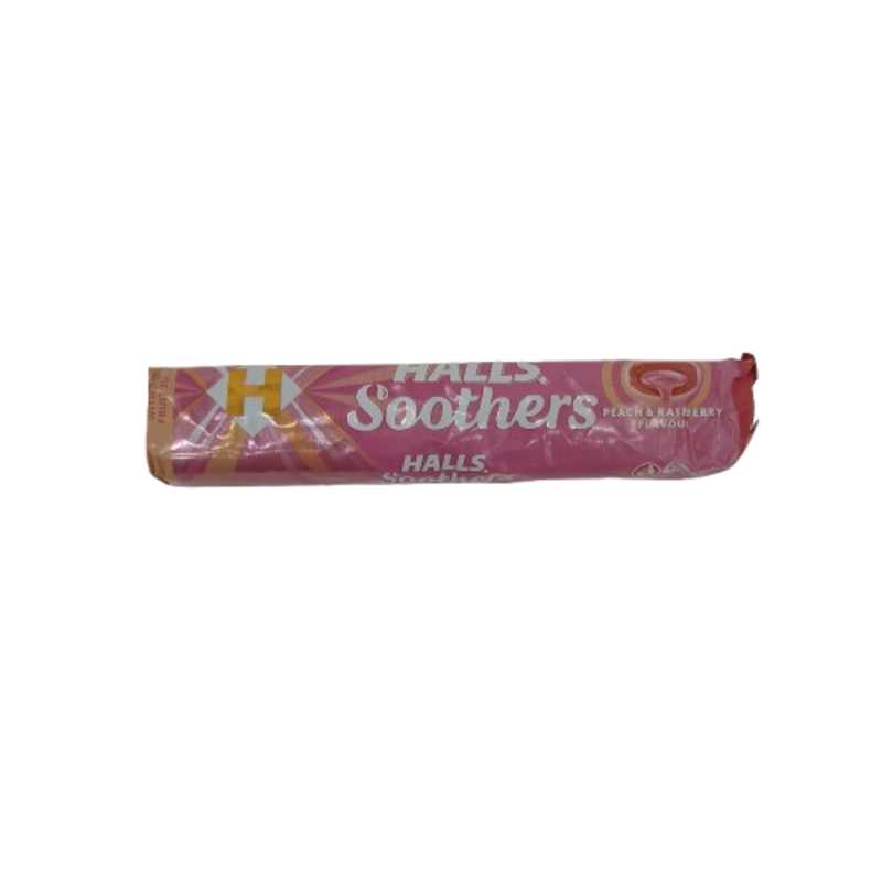 HALLS SOOTHERS PEACH  RASPBERRY