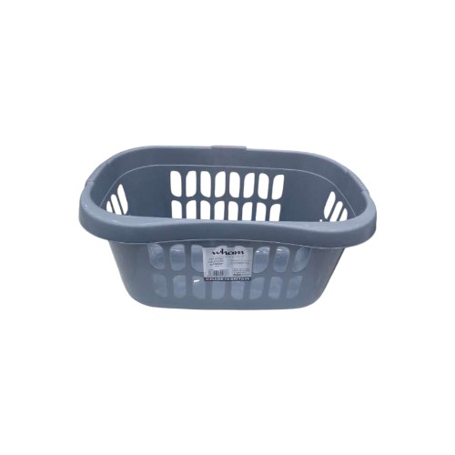 WHAM LAUNDRY BASKET SILVER