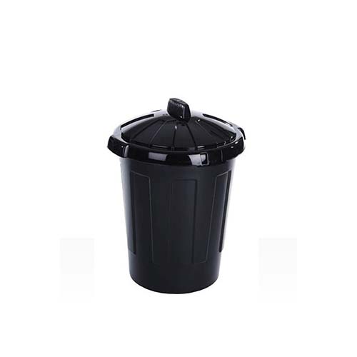 WHAM DUSTBIN 80LTE BLACK