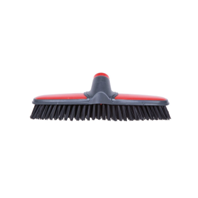 WHAM STIFF BROOM RED-GREY