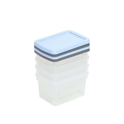 WHAM STORAGE BOX W LID 4PCS X 6