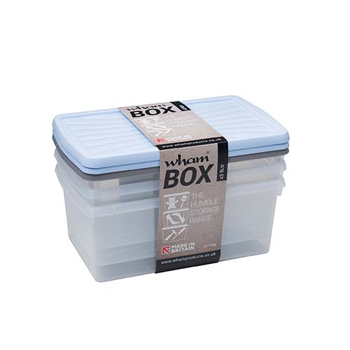 WHAM STORAGE BOX W LID 3PCS X 9