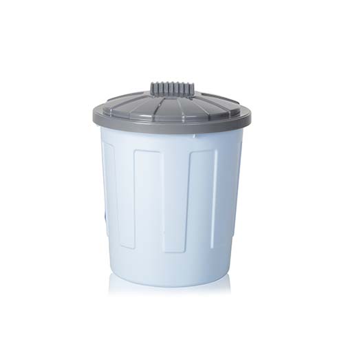 WHAM PLASTIC FUN BIN W LID 21L