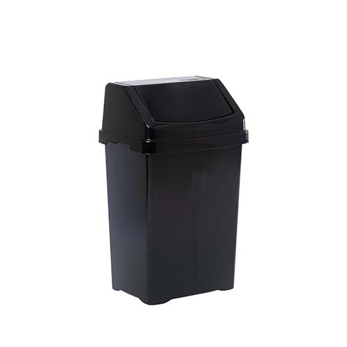 WHAM PLASTIC SWING BIN 25L MIDN