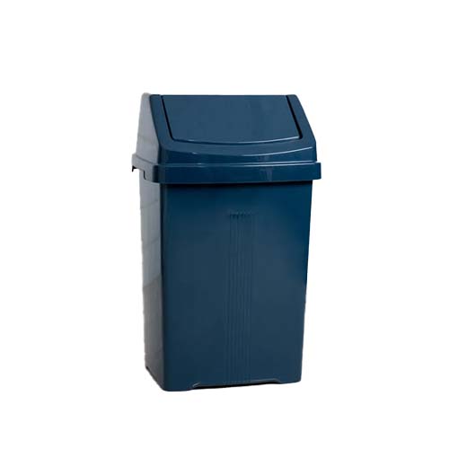 WHAM PLASTIC SWING BIN 25L NAVY