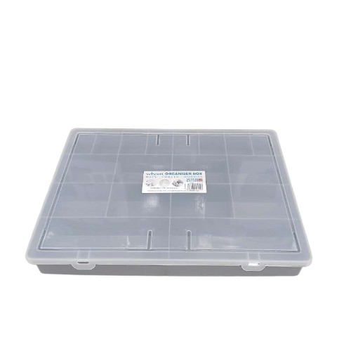 WHAM ORGANISER BOX 38CM GREY