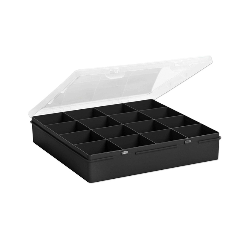 ORGANISER 19CM 12 DIVISION GREY