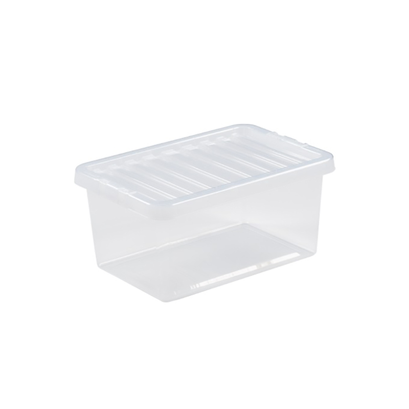 WHAM STORAGE BOX W LID 11 L CLE