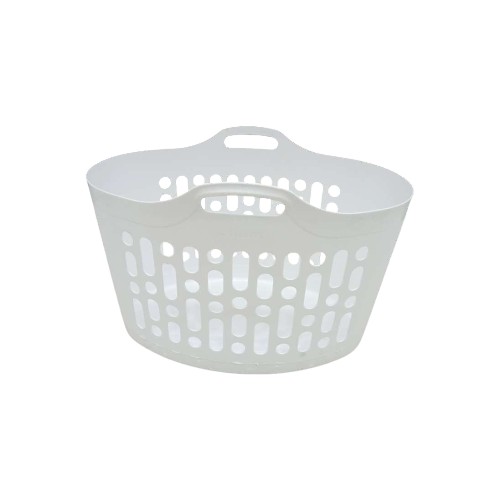 WHAM LAUNDRY BASKET 50L WHITE