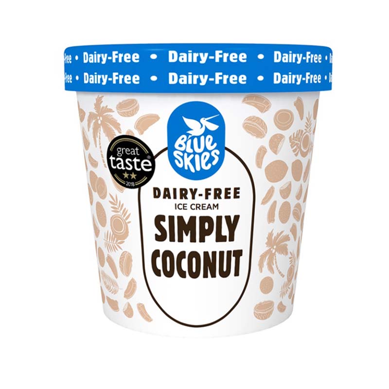 ICE CREAM COCONUT 125ML BLUE SK
