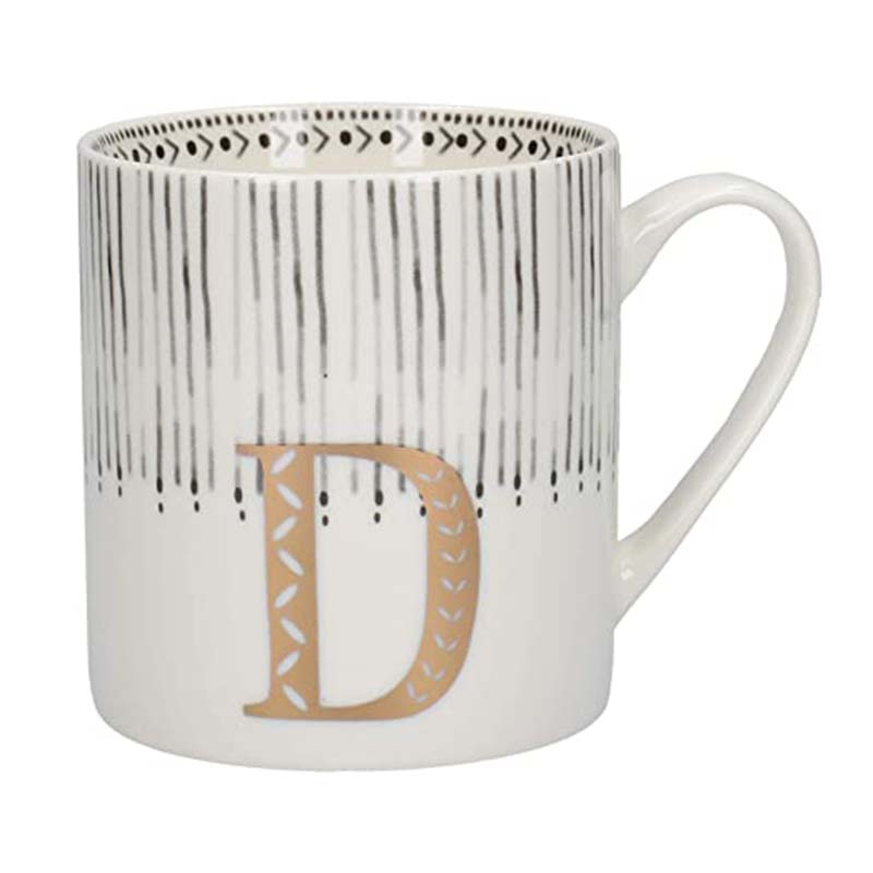 MUG CERAMIC ALPHABET D