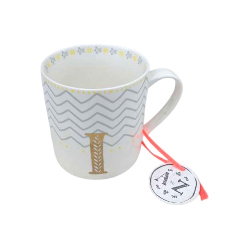MUG CERAMIC ALPHABET I