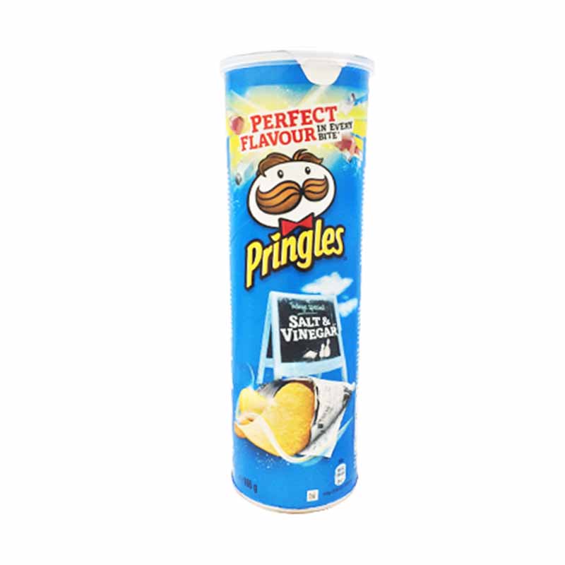 PRINGLES CHIPS SALTVINEGAR 165G