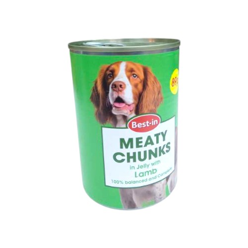 BEST-IN MEATY CHUNKS LAMB 400G