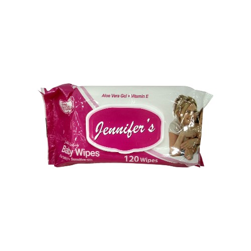 JENNIFERS BABY WIPES 120S
