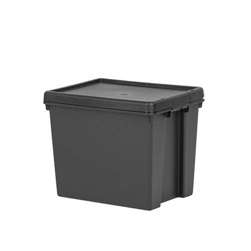 WHAM HEAVY DUTY BOX W LID 24L B