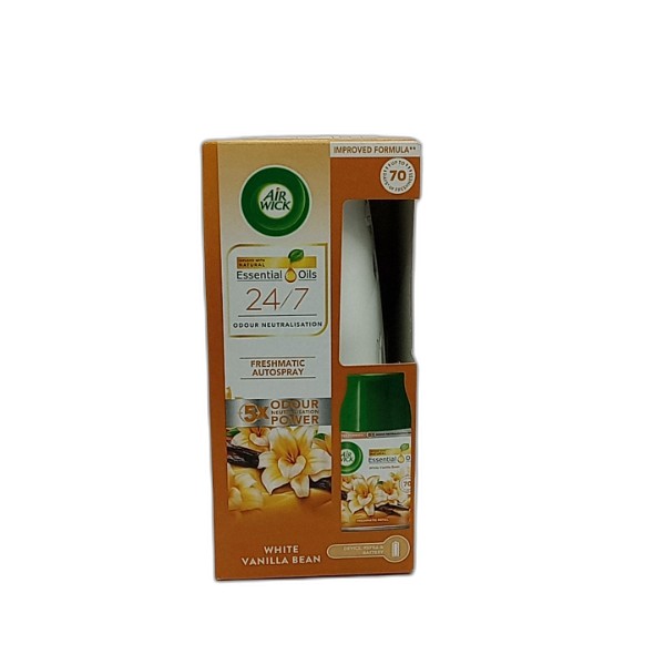 AIRWICK WHITE VANILLA REFILL 250ML