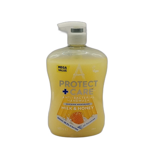 ASTONISH HANDWASH MILK  HONEY 600ML