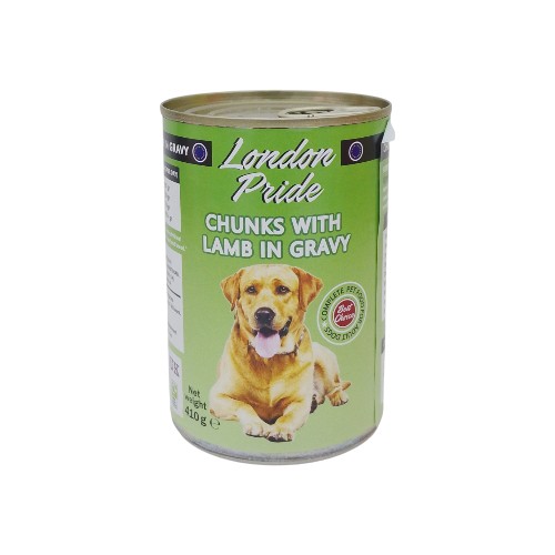 LONDON PRIDE DOG CHUNKS W LAMB