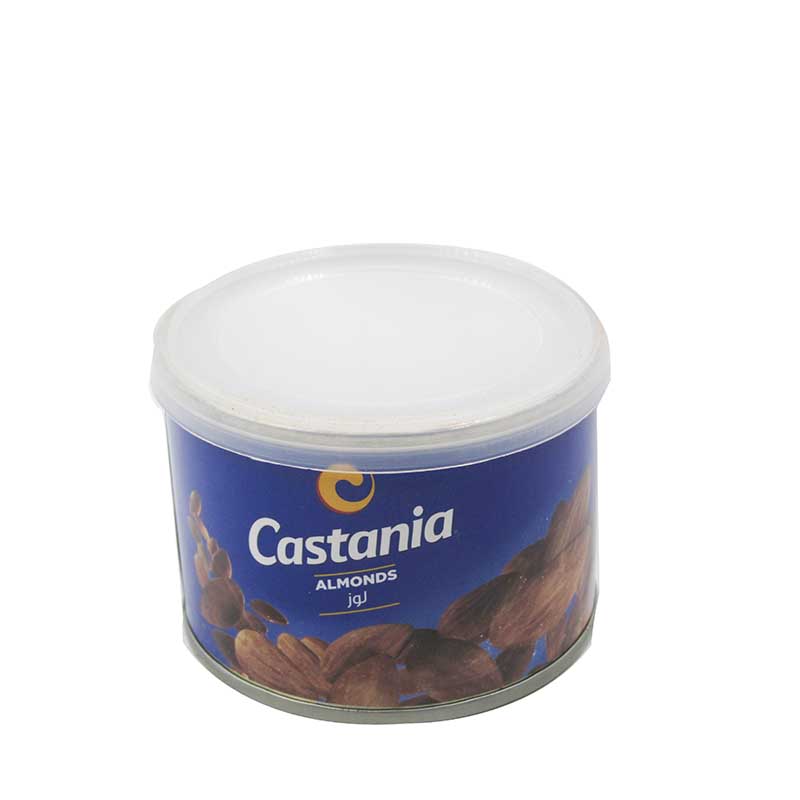 CASTANIA ALMONDS NUTS 70G CAN